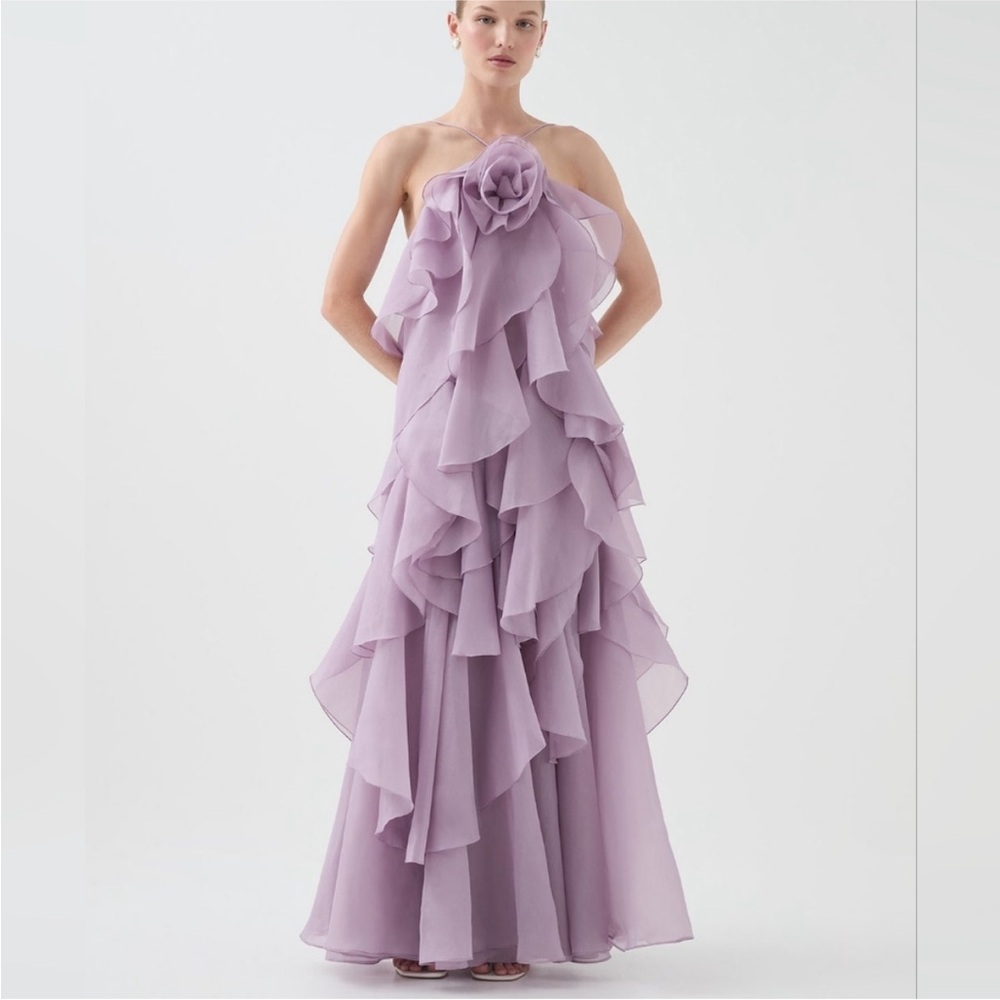 Aje Pandorea Layered Maxi Dress